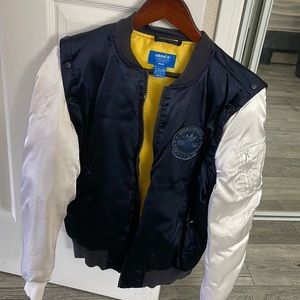 Adidas bomber jacket vest size small